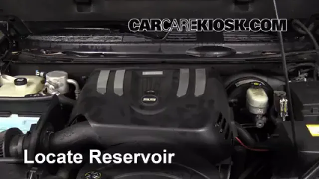 2007 Chevrolet Trailblazer SS 6.0L V8 Liquide essuie-glace Ajouter du liquide